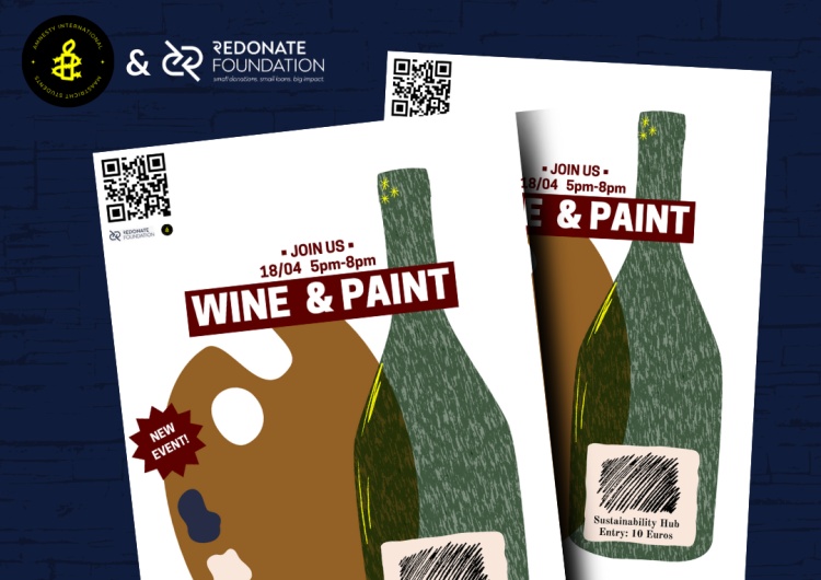 Wine & Paint - Aims and Redonate