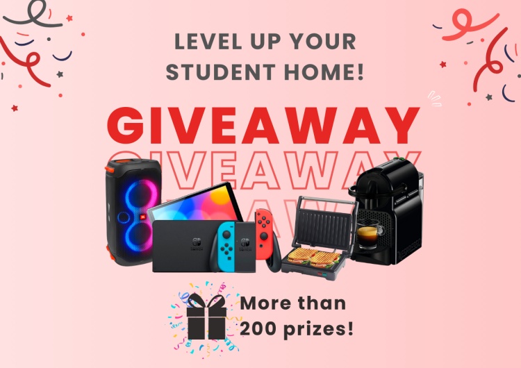 Giveaway: Level up your student home! 🏠🤩