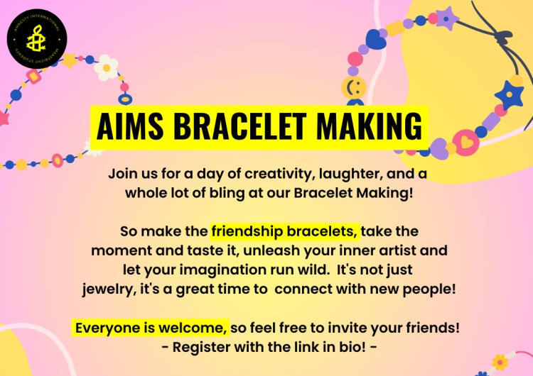 Bracelets Making event