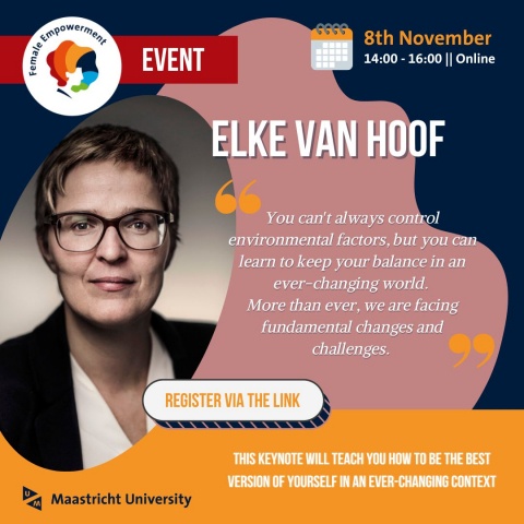 Join FEM keynote series with Elke Van Hoof!