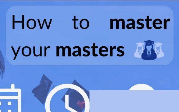 How to master your Master