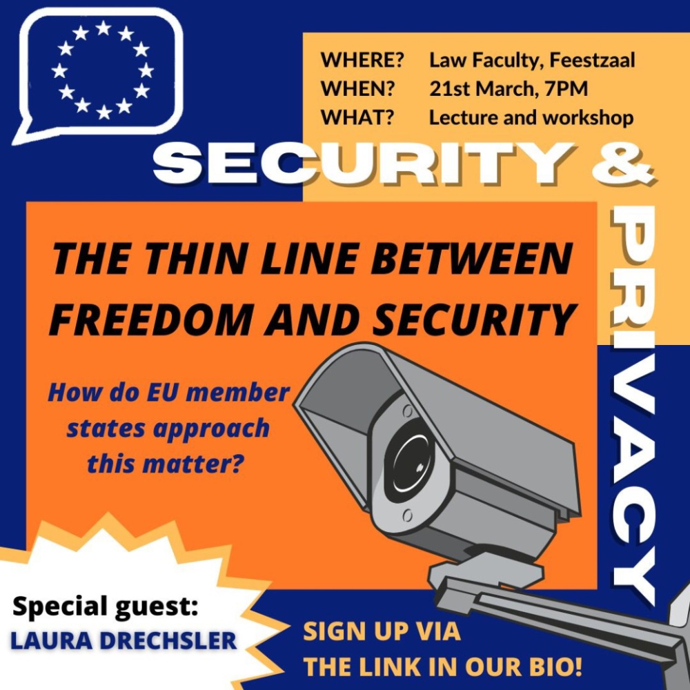 The thin line between security and freedom | Lecture & workshop