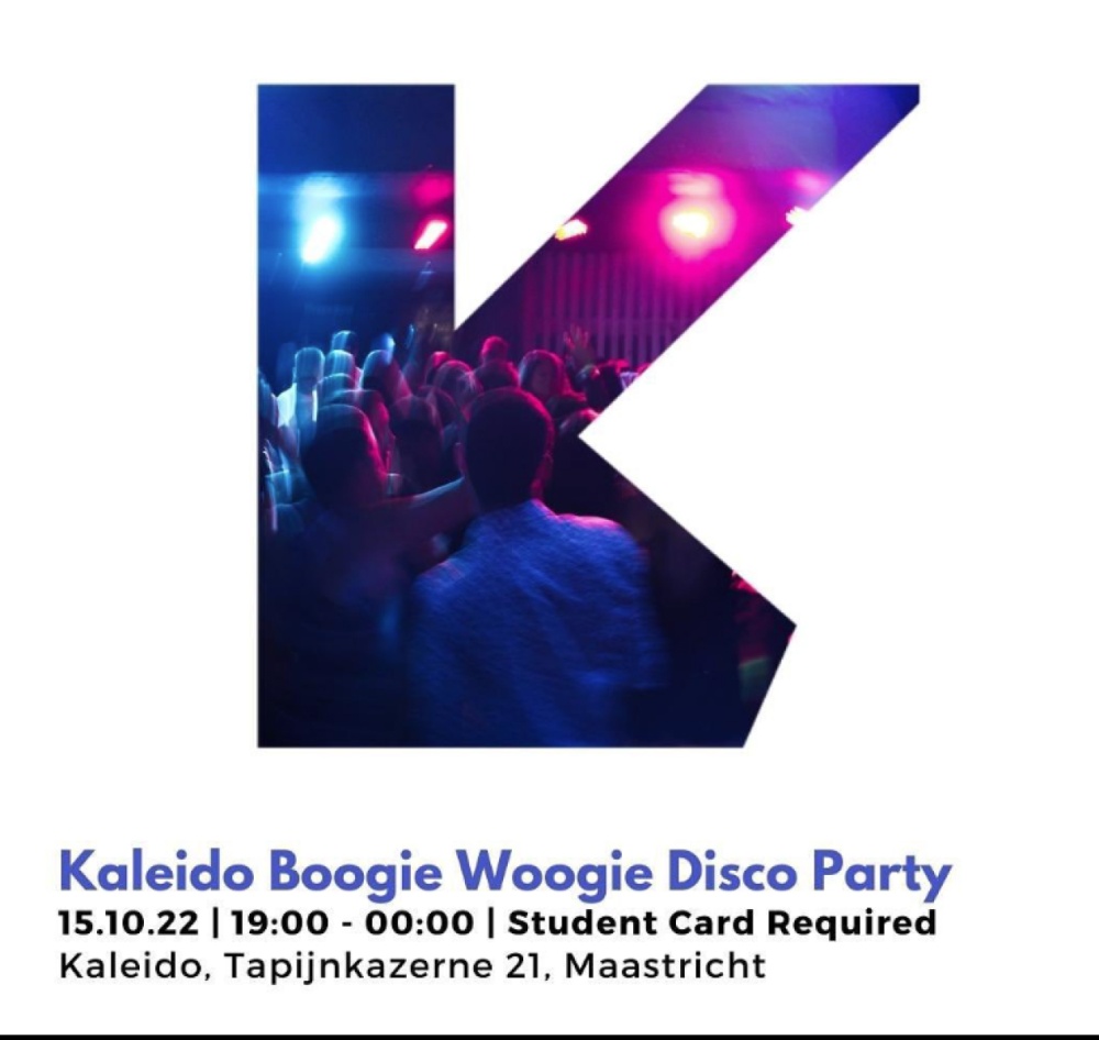 Kaleido Boogie Woogie Disco Party 💥